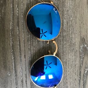 Round folding ray bans